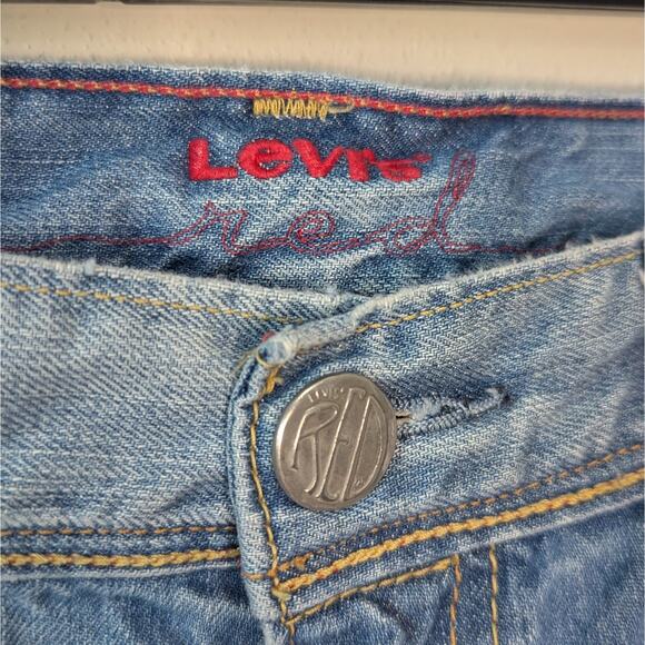 Levi's Vintage 70's Red Label Light Wash Slim Bootcut Denim Jeans Size W36 L32 - Picture 7 of 15